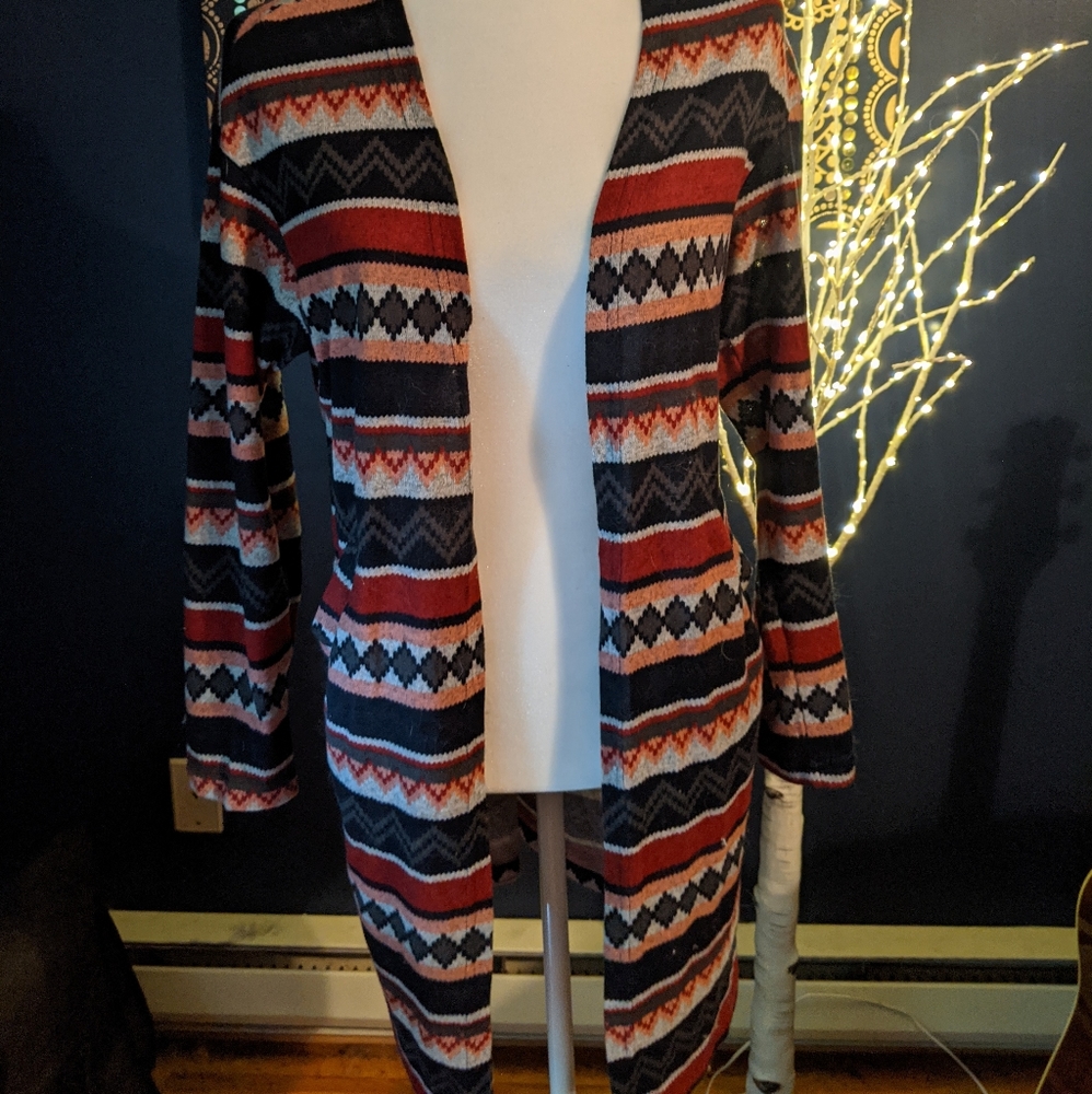 Boho open tunic